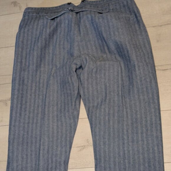 Vintage Frontier War Reenactment Pants Buckle Back Mens Sz 38 - Picture 4 of 4